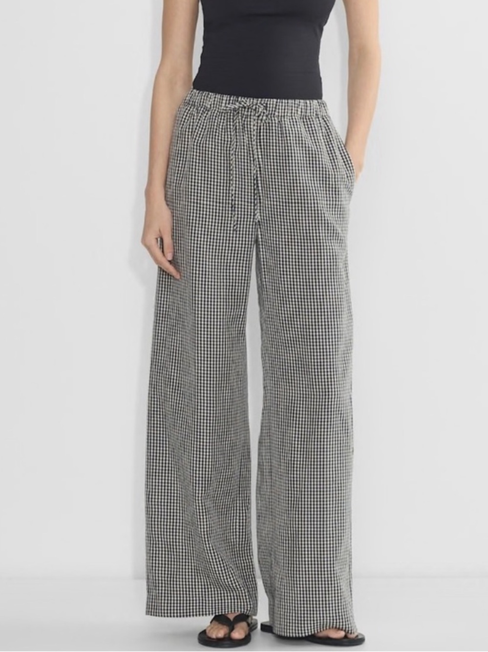 Aritzia The Lodge Pant - Cruise Linen Resortwear women’s pants size XS Tall